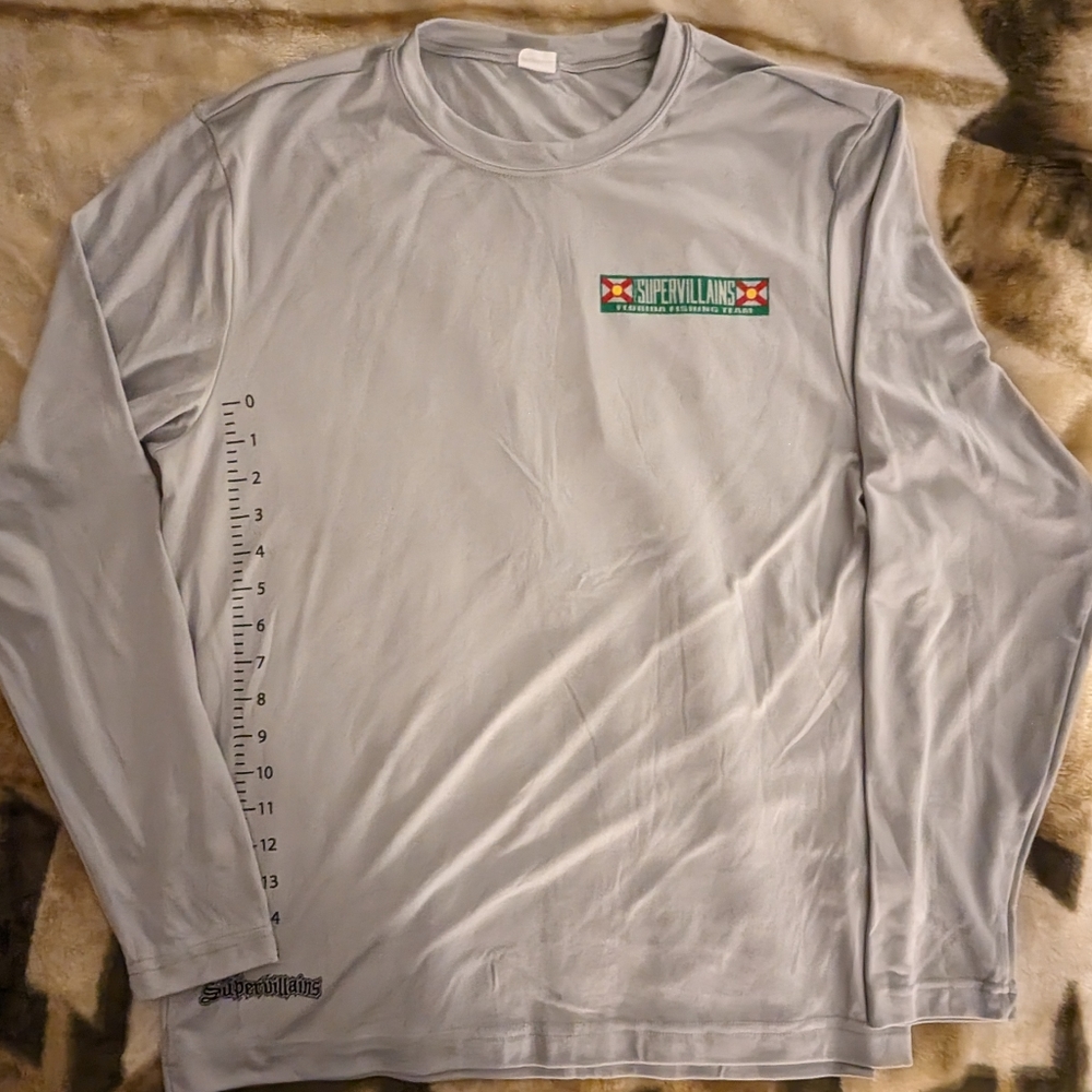 The Supervillains‎ fishing shirt